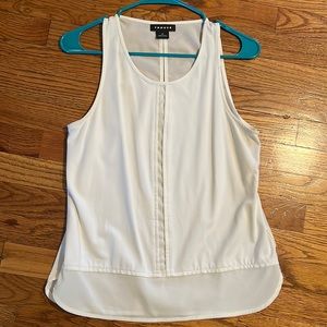 Trouve white tank top - size xs
